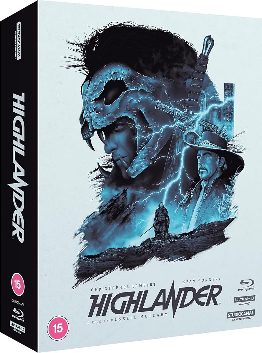 Highlander (Limited Collector's Edition) [40th Anniversary] [1986] [4K UHD + Blu-ray] [Region Free]