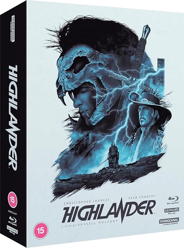 Highlander (Limited Collector's Edition) [40th Anniversary] [1986] [4K UHD + Blu-ray] [Region Free]