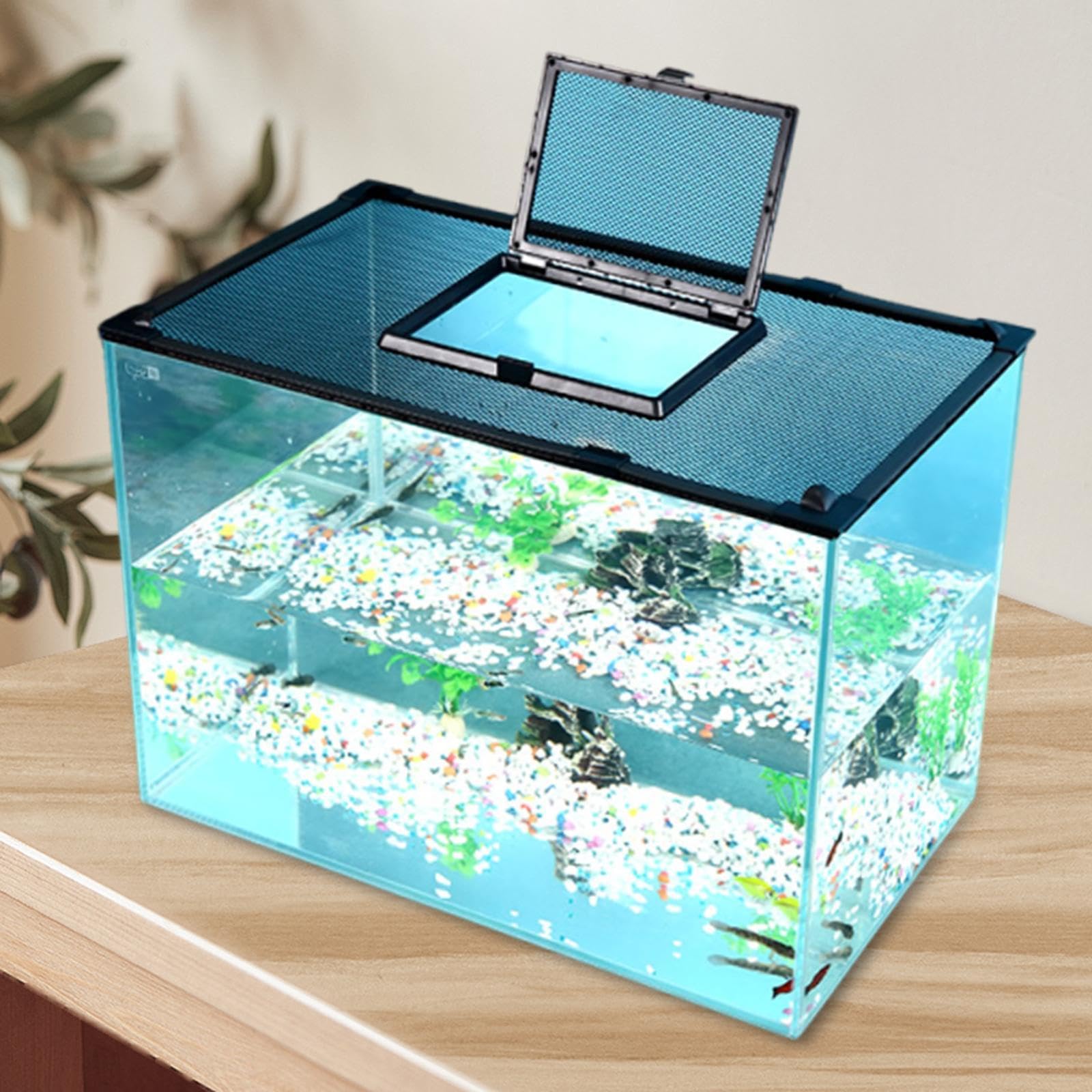 ♡FerrisuOTA雑貨店♡専用　水槽 Amazon | Cuticate 水槽の蓋 水槽の蓋 設備 メッシュ