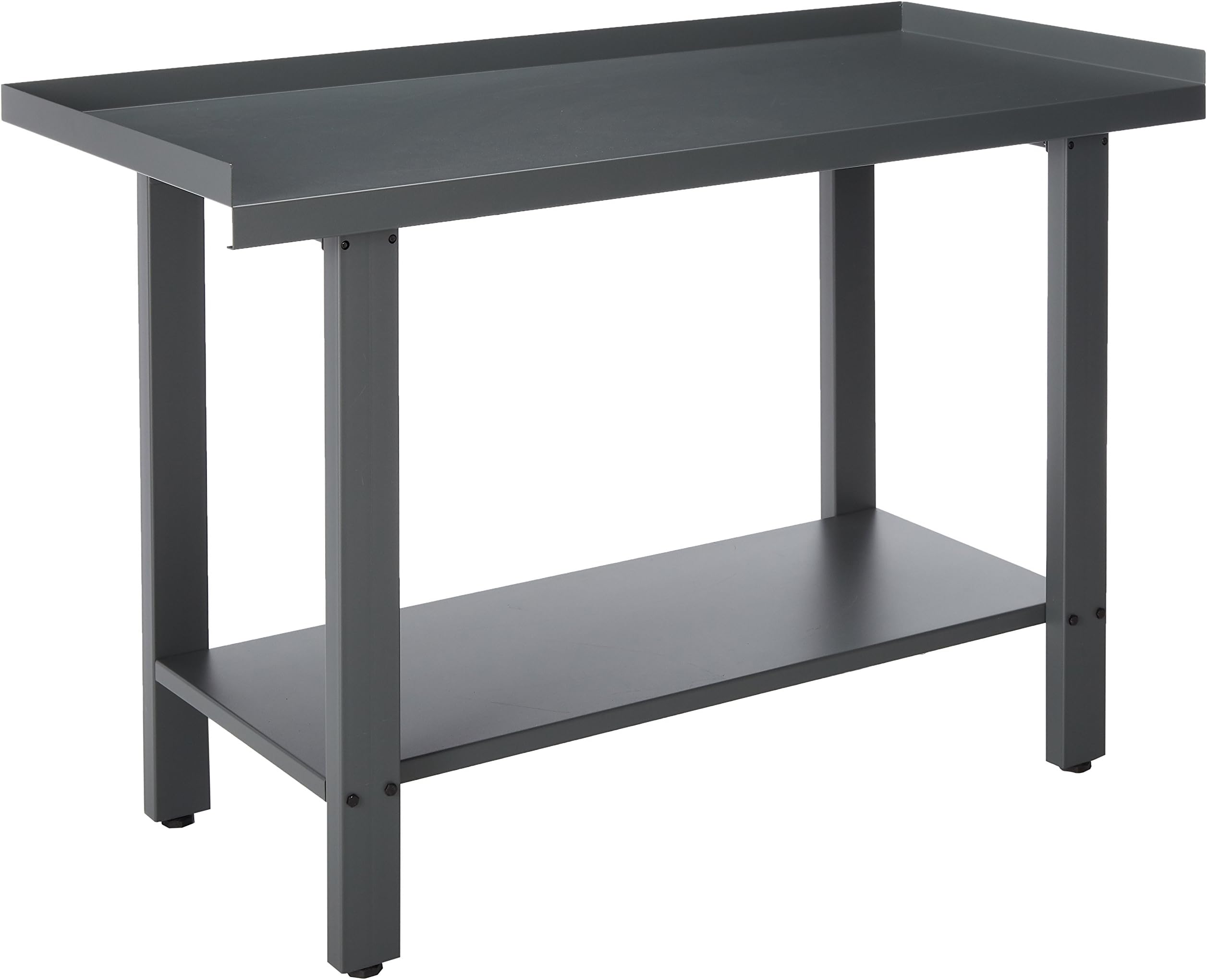 Homak 59-Inch Industrial Steel Workbench, Gray, GW00550150