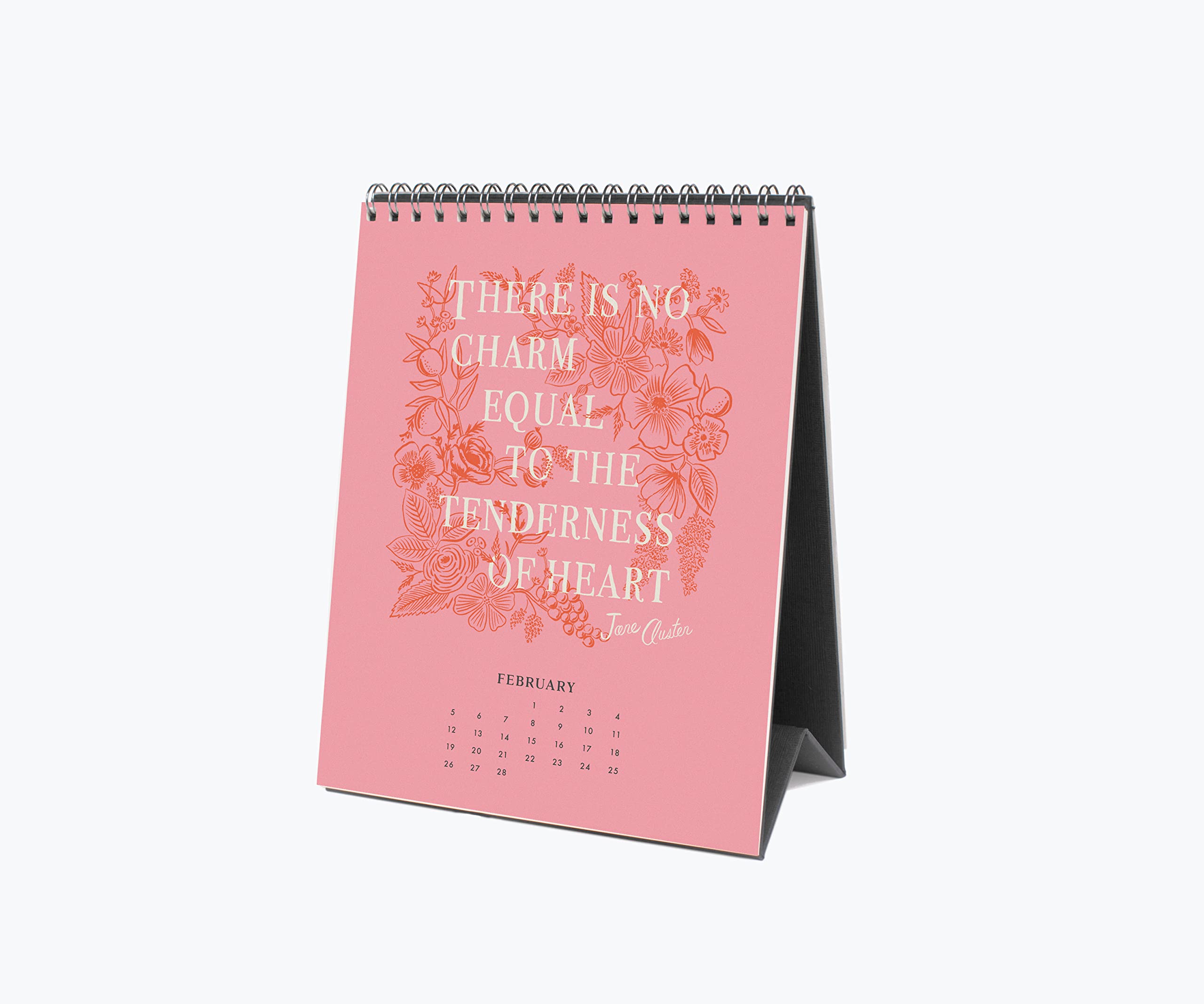 Amazon.com: Rifle Paper Co. Inspirational Quote 2023 Desk Calendar,  Features 12 Illustrations with Our Favorite Inspiring Quotes, Spiral-Bound  with Stand, January-December Months, 7.5" L X 6" W : Office Products