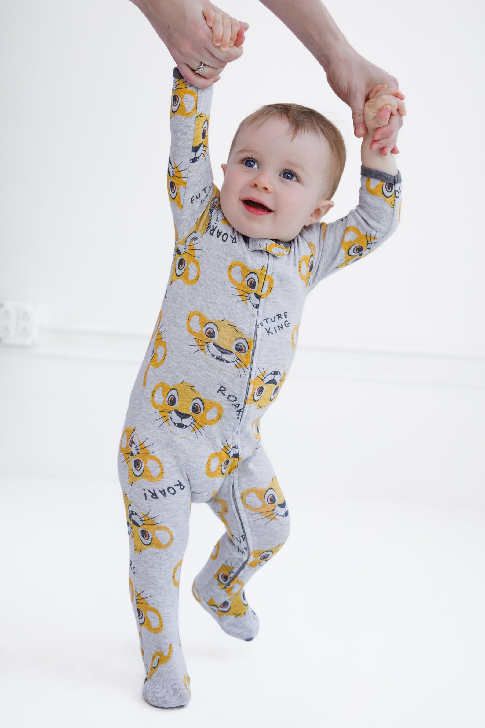 Disney Winnie the Pooh Lion King Monsters Inc. Pixar Toy Story Baby 2 Pack Sleep N' Play tute neonato a bambino