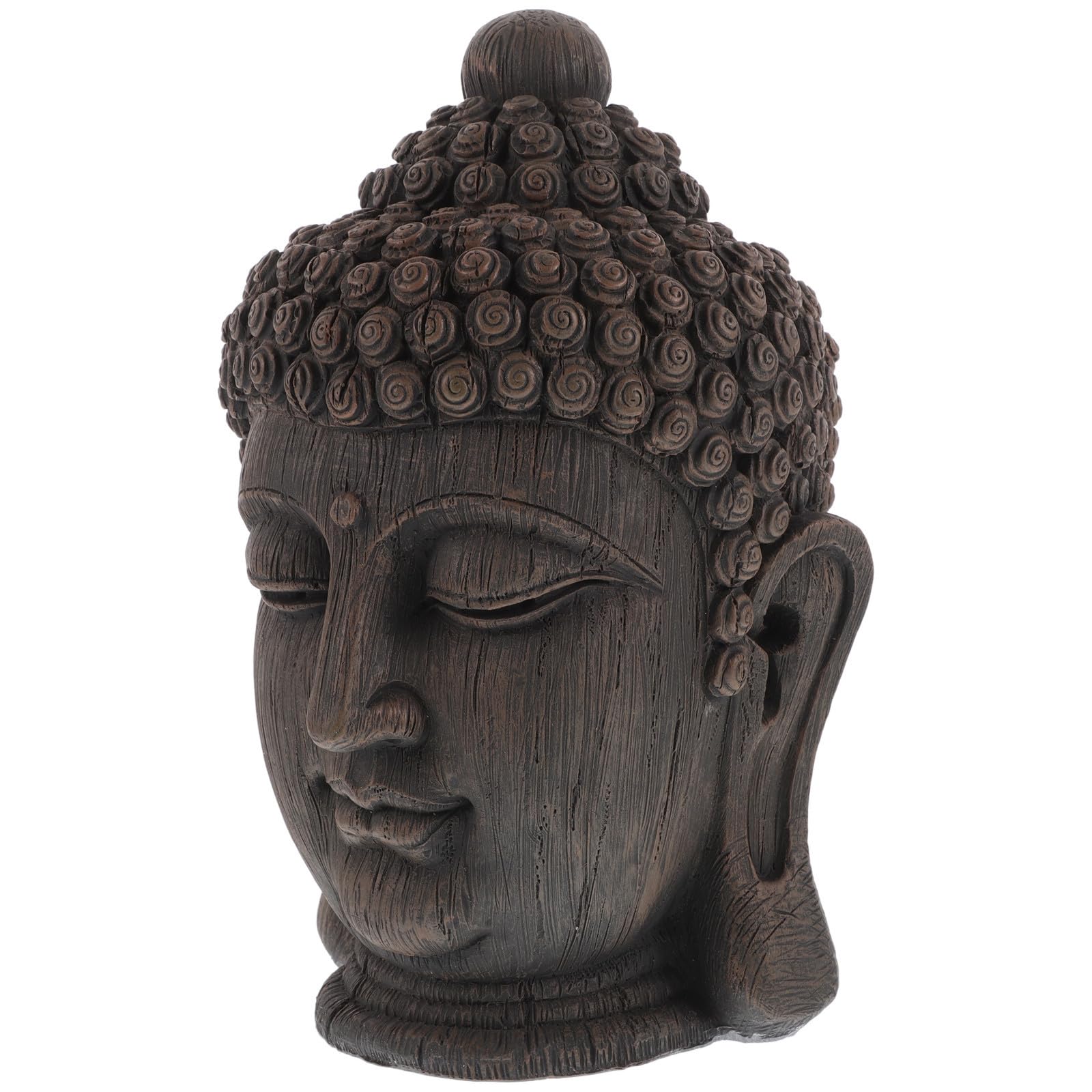 Statua Decorazione Versatile Dettagli Eccezionali Stile Zen in Resina Stile Sud-est Asiatico Buddha Ornamento Buddista per Soggiorno e Casa