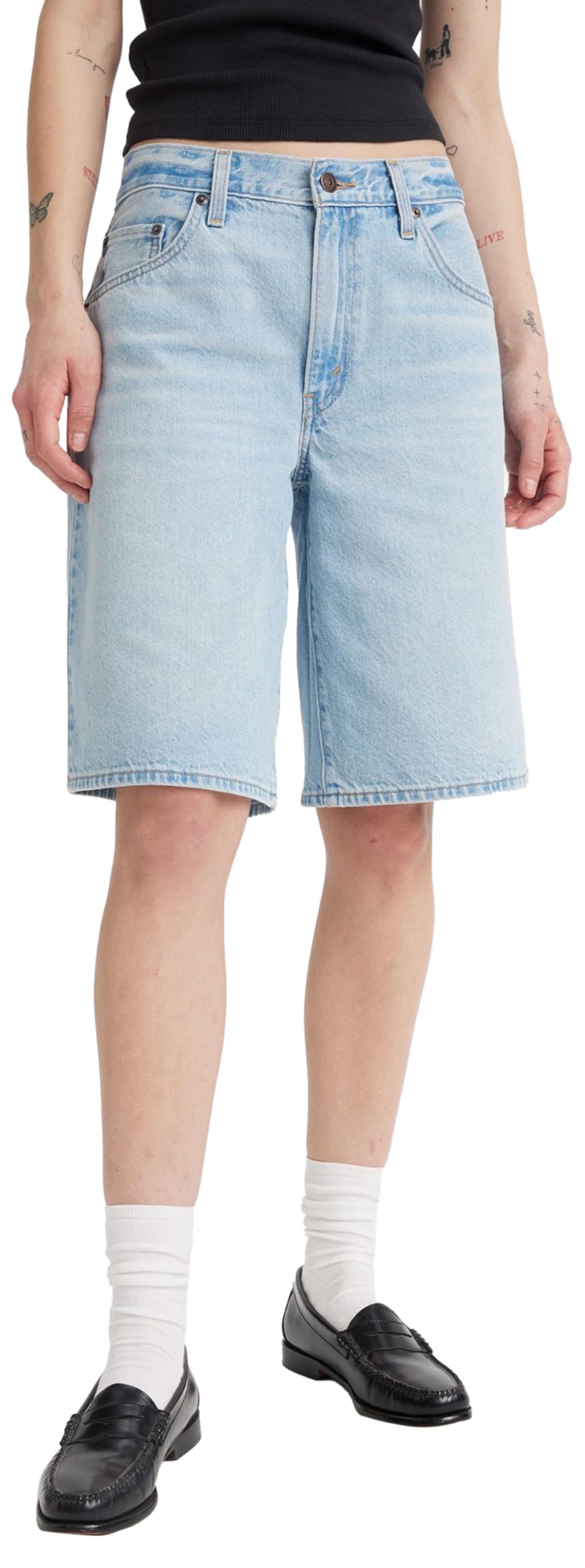 Levi's Baggy Dad Jort - Szorty jeansowe Kobiety