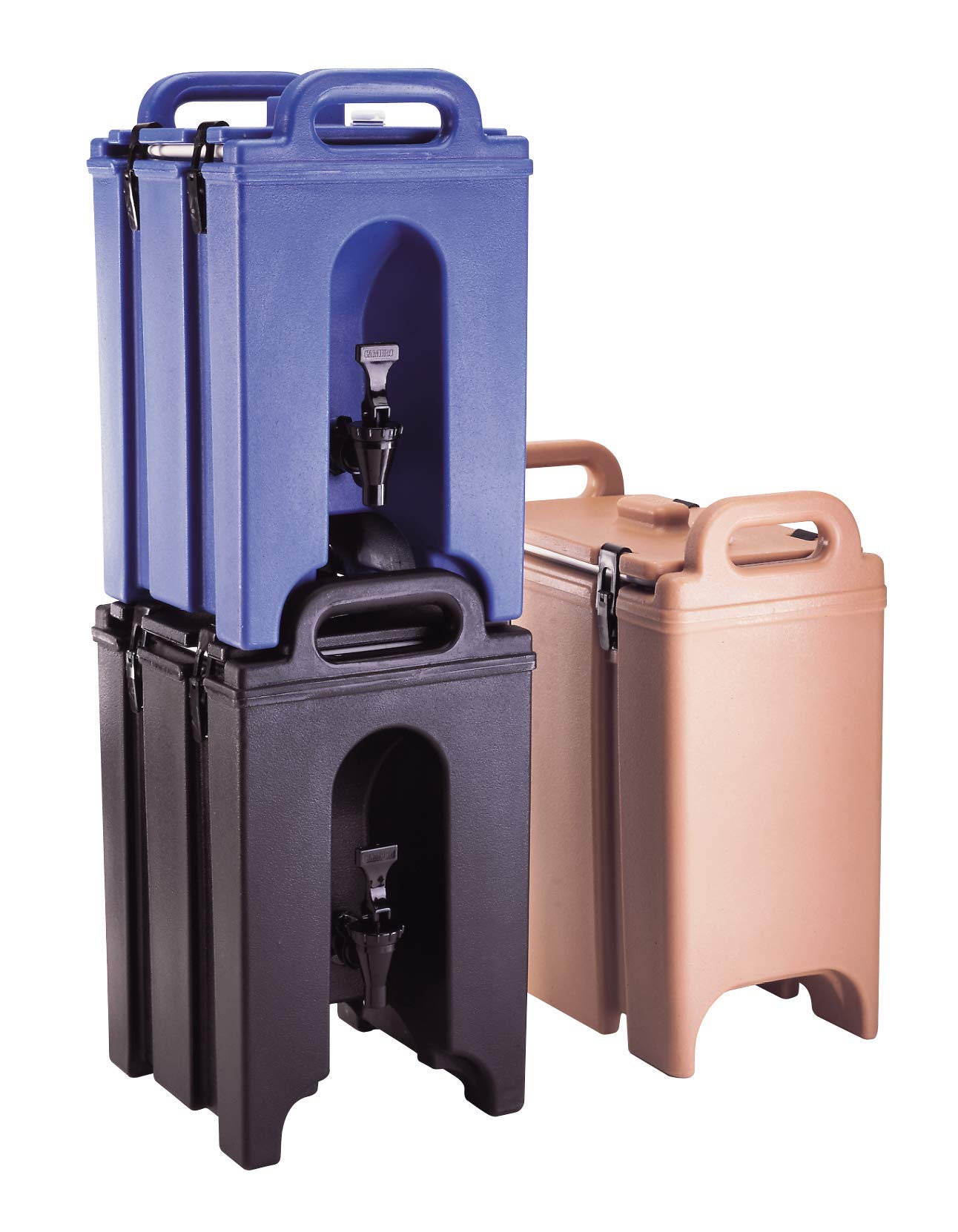 Cambro 100LCD110 Camtainer 1 Gallon Capacity Black Case of 1