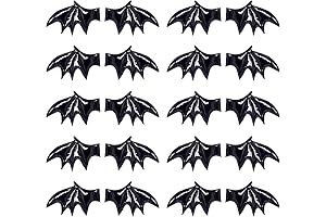 Honbay 20 Pairs Mini Devil Wings Halloween Bat Wing Embellishment