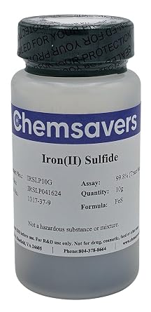 IronII Sulfide, 99.8% Trace Metals Basis, 10g