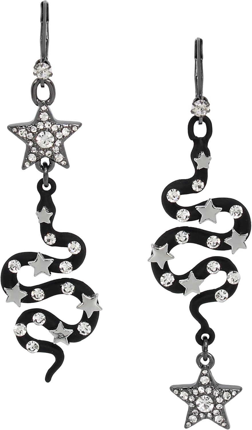 Betsey Johnson Womens Celestial Earrings