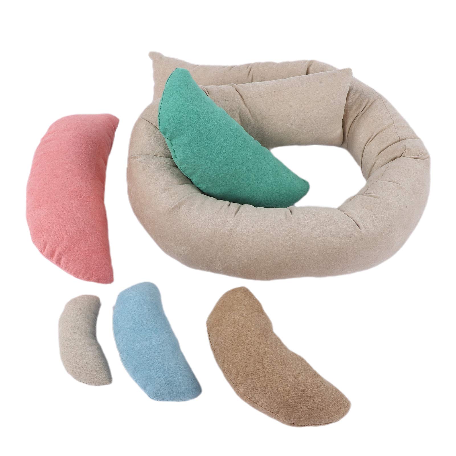 Fotografia Neonato Cuscino in Posa Baby Photo Prop Baby Posing Aid Pillow Beans Bag 0-3 Mesi Neonato e Ragazza