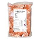 Kush Gold Himalayan Pink Rock Salt Chunks Stones For Cooking & Fasting/Vastu & Feng Shui/Pure & Natural Crystals/Mineral Rich (350g) gallery image