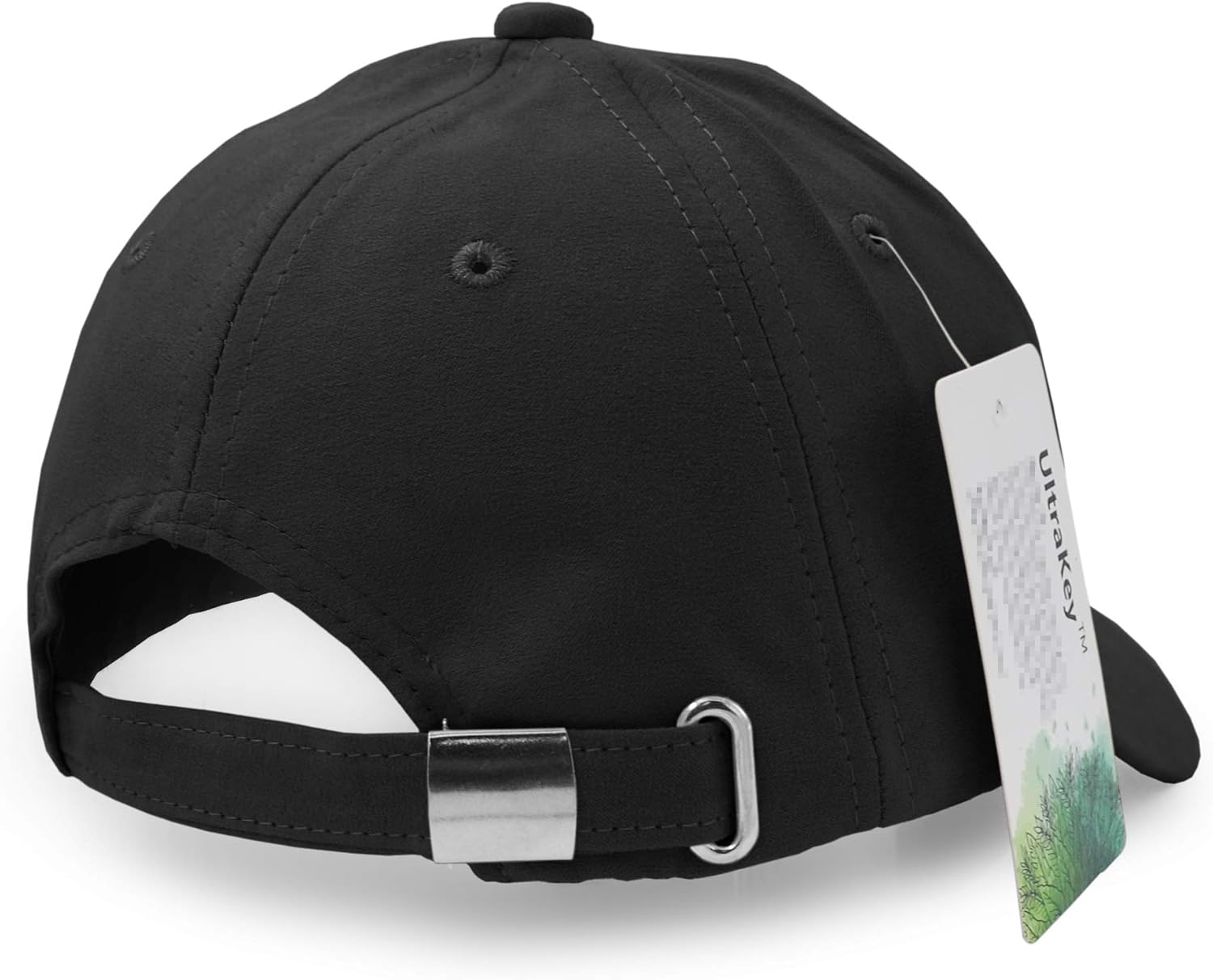 UltraKey Suede Baseball Cap, Unisex Faux Suede Leather Classic Adjustable Plain Hat Baseball Cap - Image 6