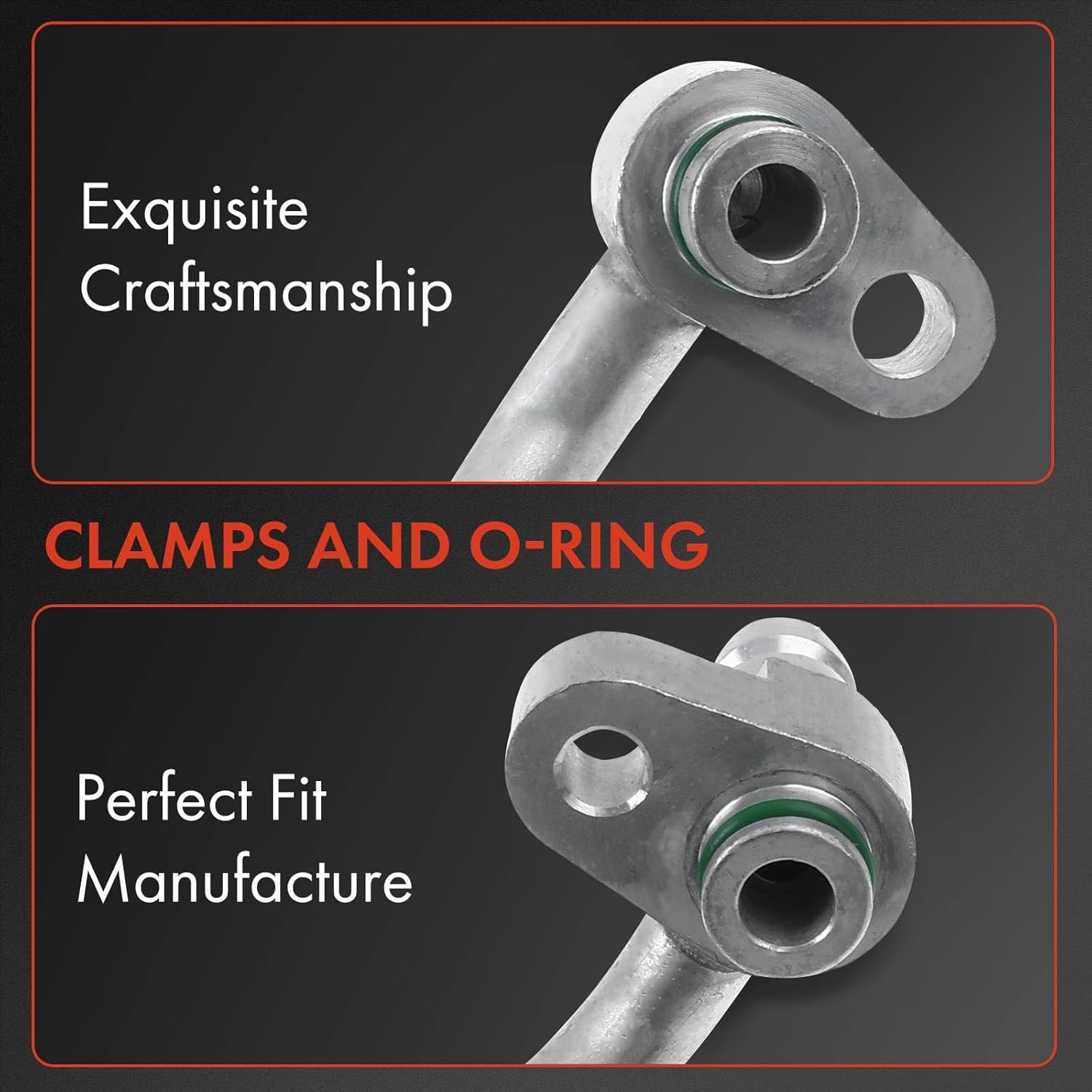 A-Premium A/C Suction and Discharge Line Hose Assembly Compatible with Mazda 6 2003-2008 2.3L Gas