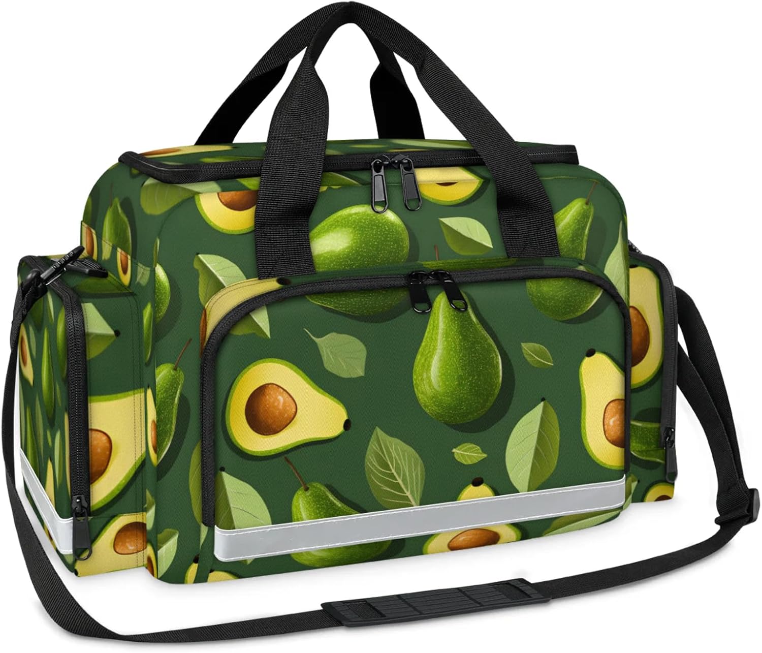 First Aid Bags Empty, Juicy Avocado Emergency Bag First Aid Kit Multiple Compartment Kit Carrier On Call Trauma Bag for Paramedics Emergency Medical Supplies Kit