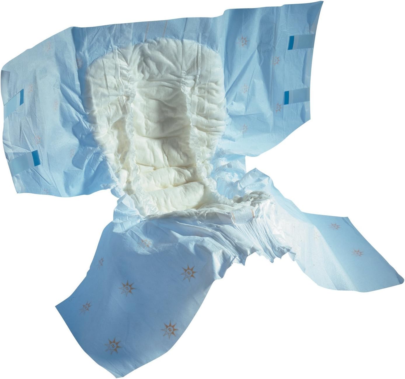 LILLE HealthcareSuprem Fit Incontinence Pads, Fast Absorbing Disposable Briefs for Men and Women, Maxi, Heavy Absorption, Size Medium, Pack of 22