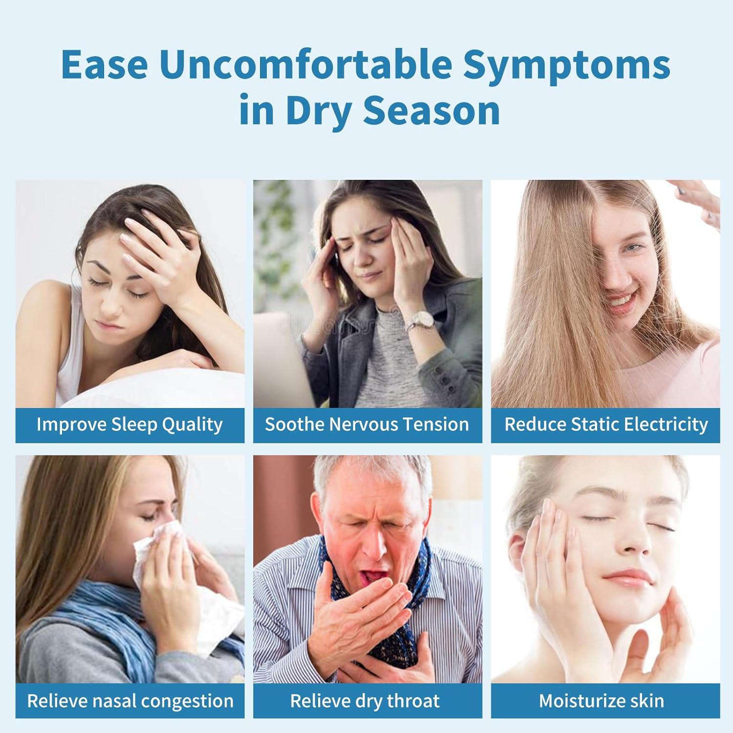 HWF65 Humidifier Filter Holmes Humidifier HM1888, HM1895, HM1889, HM2059 HM3000, Sunbeam SCM1866, SCM1895, Replacement Humidifier Filter C, HWF65CS, HWF65T, HWF65PDQ-U, Filter C, 6 Pack