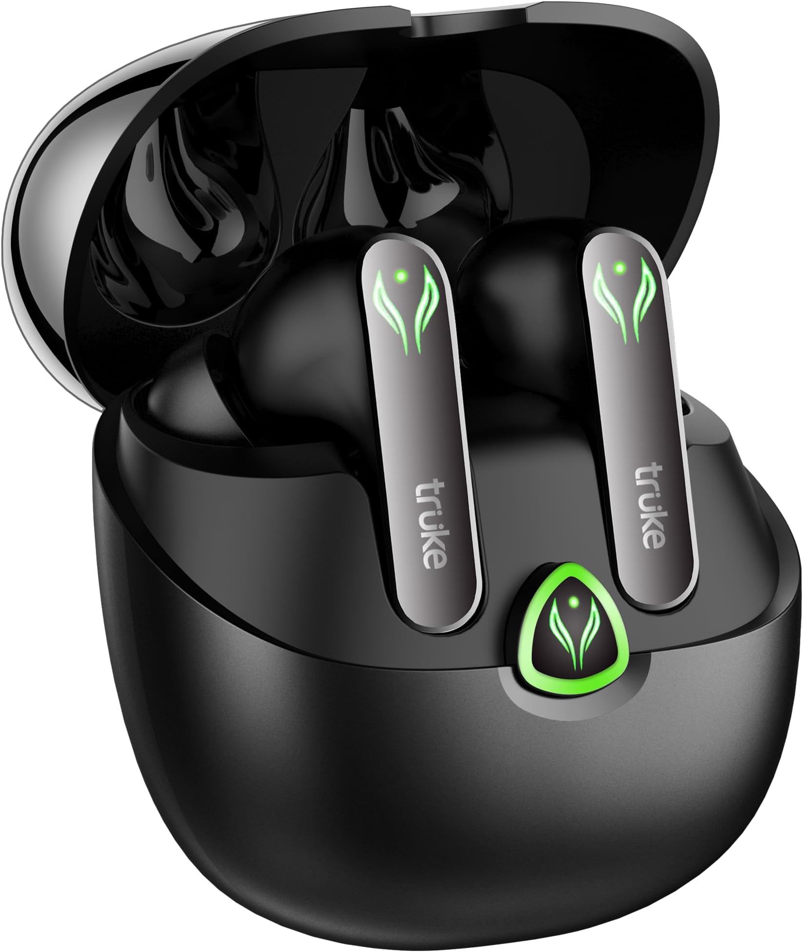 New Launch BTG Ultra True Wireless in Ear Earbuds, 40ms Ultra Low Latency Battle Modeโข Gaming Ear Buds, 60H Playtime, Quad Mics Crystal-Clear Calls, Fast Charging, BT 5.4, Noise Cancellation