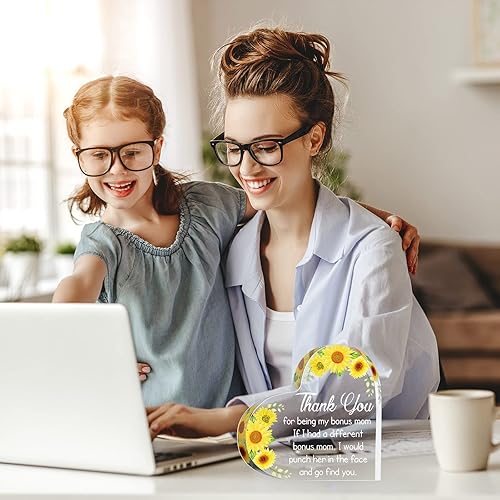 Miniatura 6 de Regalos para suegra de nuera, regalos adicionales para mamá de recuerdo y pisapapeles en Navidad, cumpleaños, día de la madre, día de Acción de