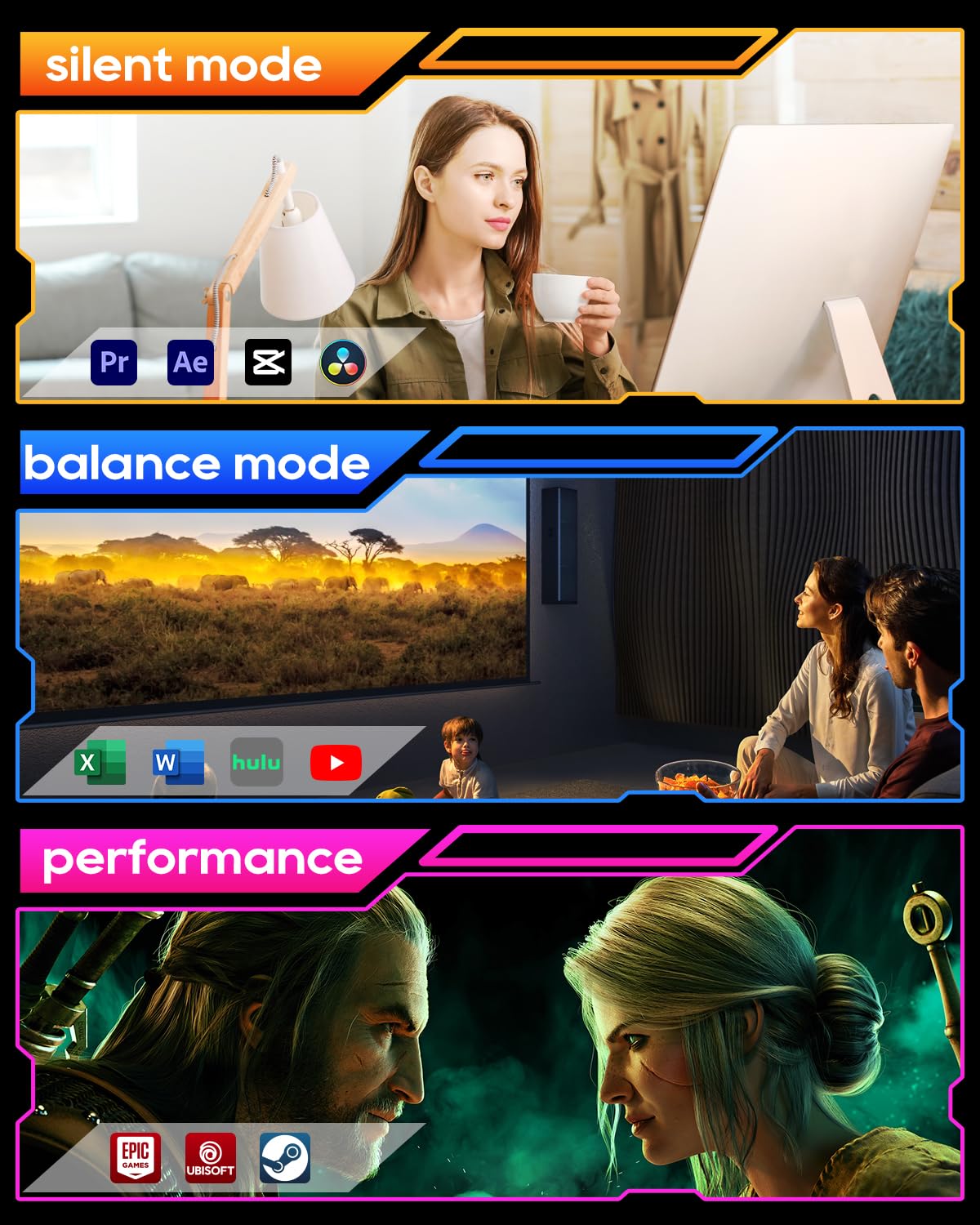 AOOSTAR GEM12 Max 8745HS Mini PC, Ryzen 7 8745HS Gaming PC, 24 GB DDR5 RAM 1 TB SSD PCIe 4.0, mini komputer stacjonarny z USB4, 4K HDMI2.1, DP1.4, WiFi6, BT5.2, Dual 2,5G LAN do szkoły/domu/biura