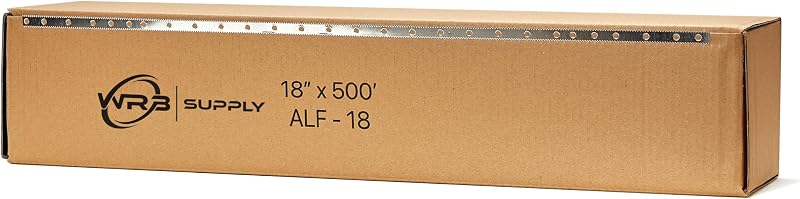 Papel de aluminio resistente de 18" x 500 pies