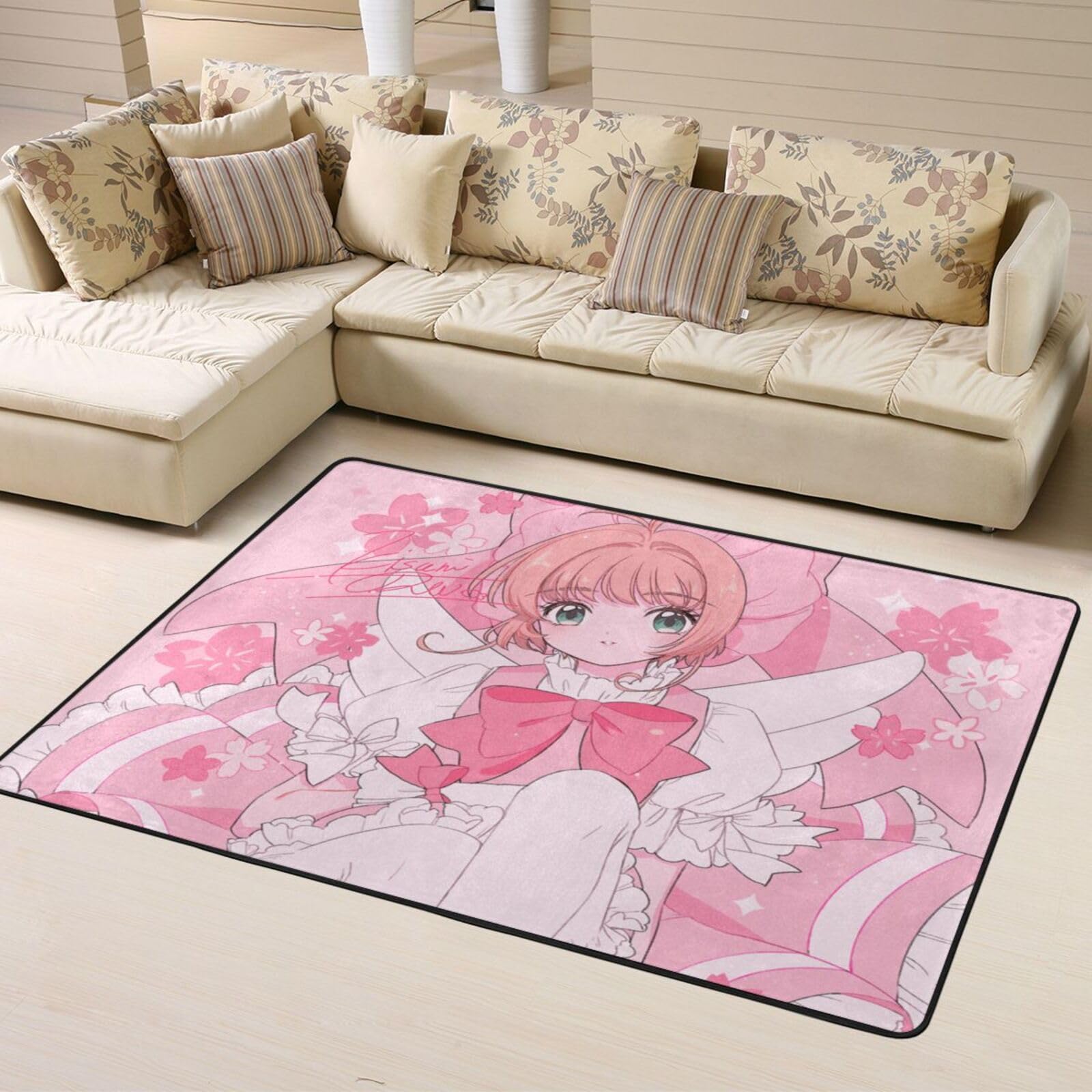 カードキャプターさくら　カーペット Amazon.co.jp: 【VACCU】 カードキャプターさくら カーペット アニメ