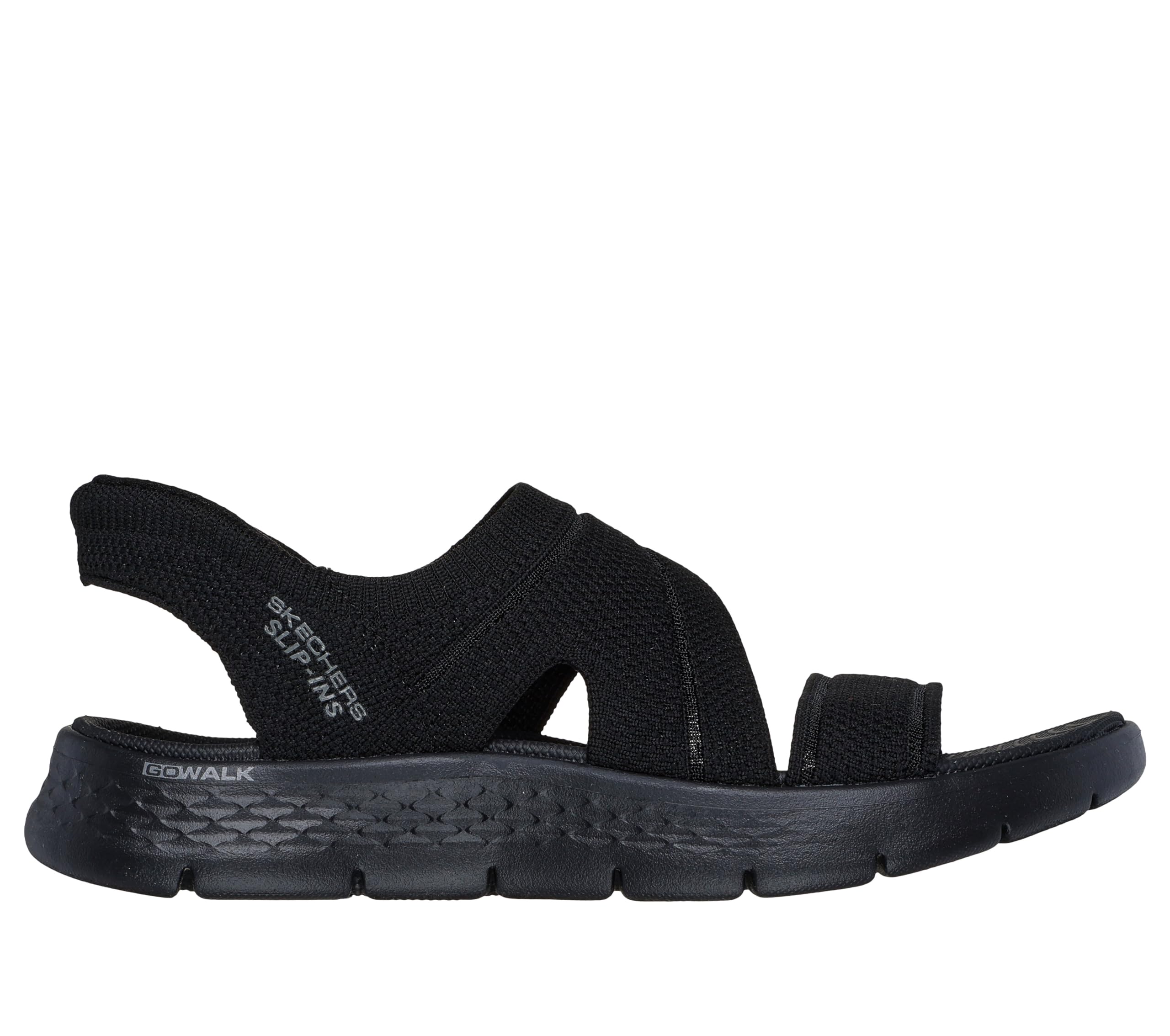 Womens Skechers Slip Ins Go Walk Flex Enticing Sandals 141482 BBK
