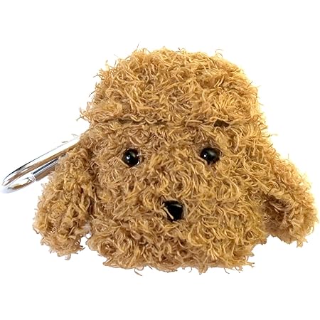 Amazon トイプードル Airpods ケース カラビナ付き ぬいぐるみ エアポッズ カバー クマ 犬 いぬ イヌ ノーブランド品 イヤホン ヘッドホンケース