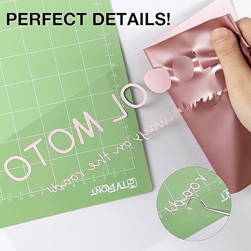 Miniatura 302 de HTVRONT - Rollo de vinilo termotransferible, 12 in x 8 ft, para diseños en camisetas, fácil de cortar y despegar, para planchar y máquinas Cricut