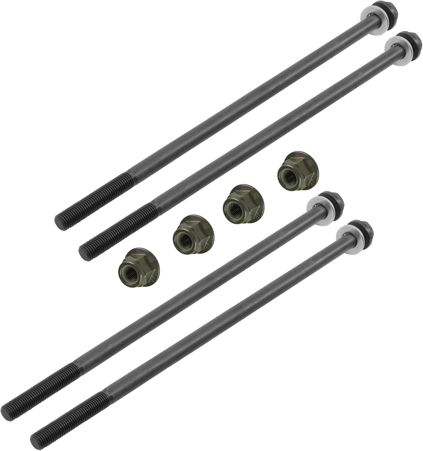 Caltric Front Control A-Arm Bolt And Pivot Shaft With Nut Compatible with Polaris 7519087 New