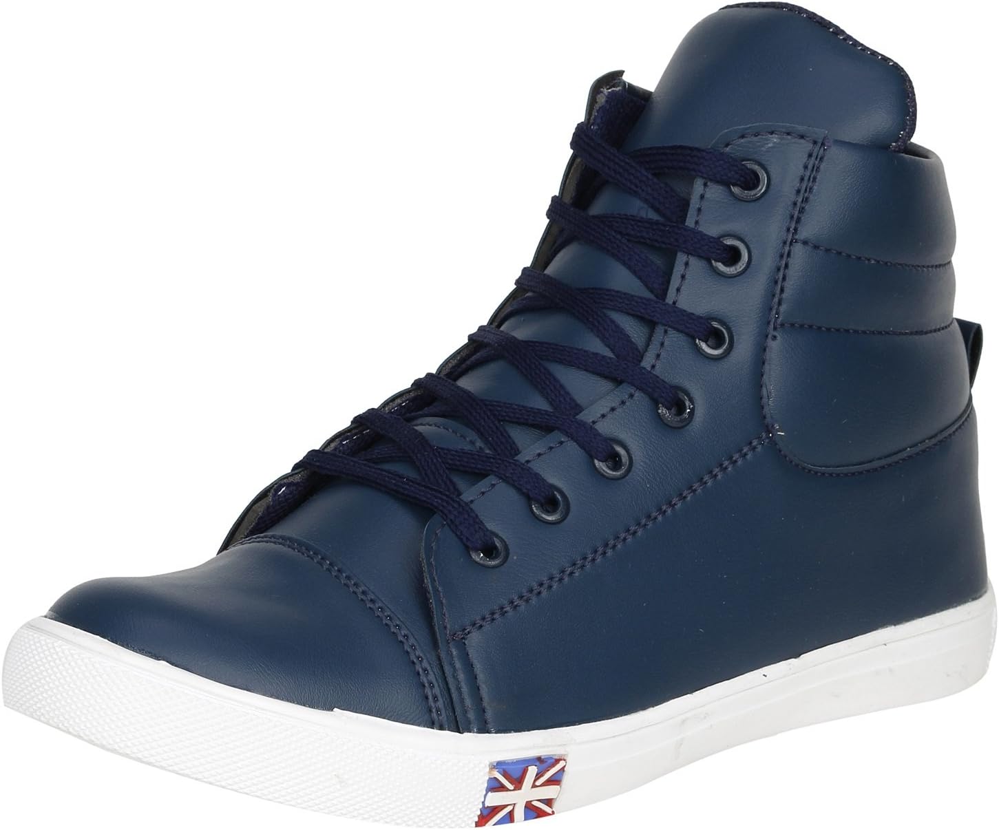Knight Ace Men's 883 Tick Blue Synthetic Sneakers (UK 6)