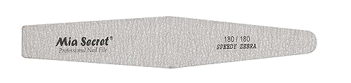 Mia Secret Lima de uñas de diamanteSpeedy Zebra 180180-100100 150150 Esponja 100180 220280  Elige la tuya (ZEBRA DIAMOND 180180 BLUE)