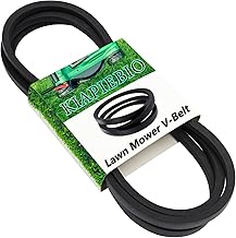 Lawn Mower Drive Belt 1/2" X 89" for John Deere GX20006 L110 L118 L120 L236 L130 115 D130 D140,Murray 037X81MA 37X81 37X81MA, Black