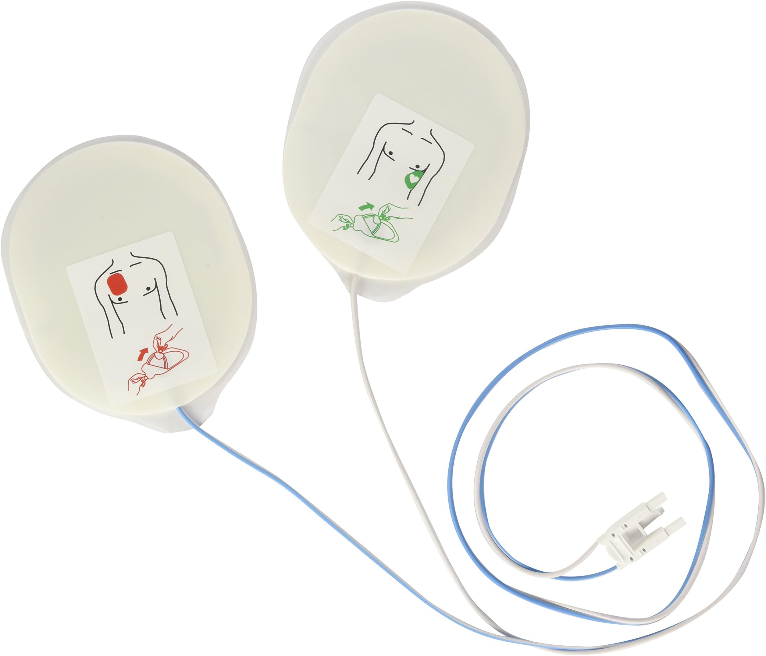 F7951 Pair of disposable defibrillation pads for Zoll Medical Corp and M&B - for adult use