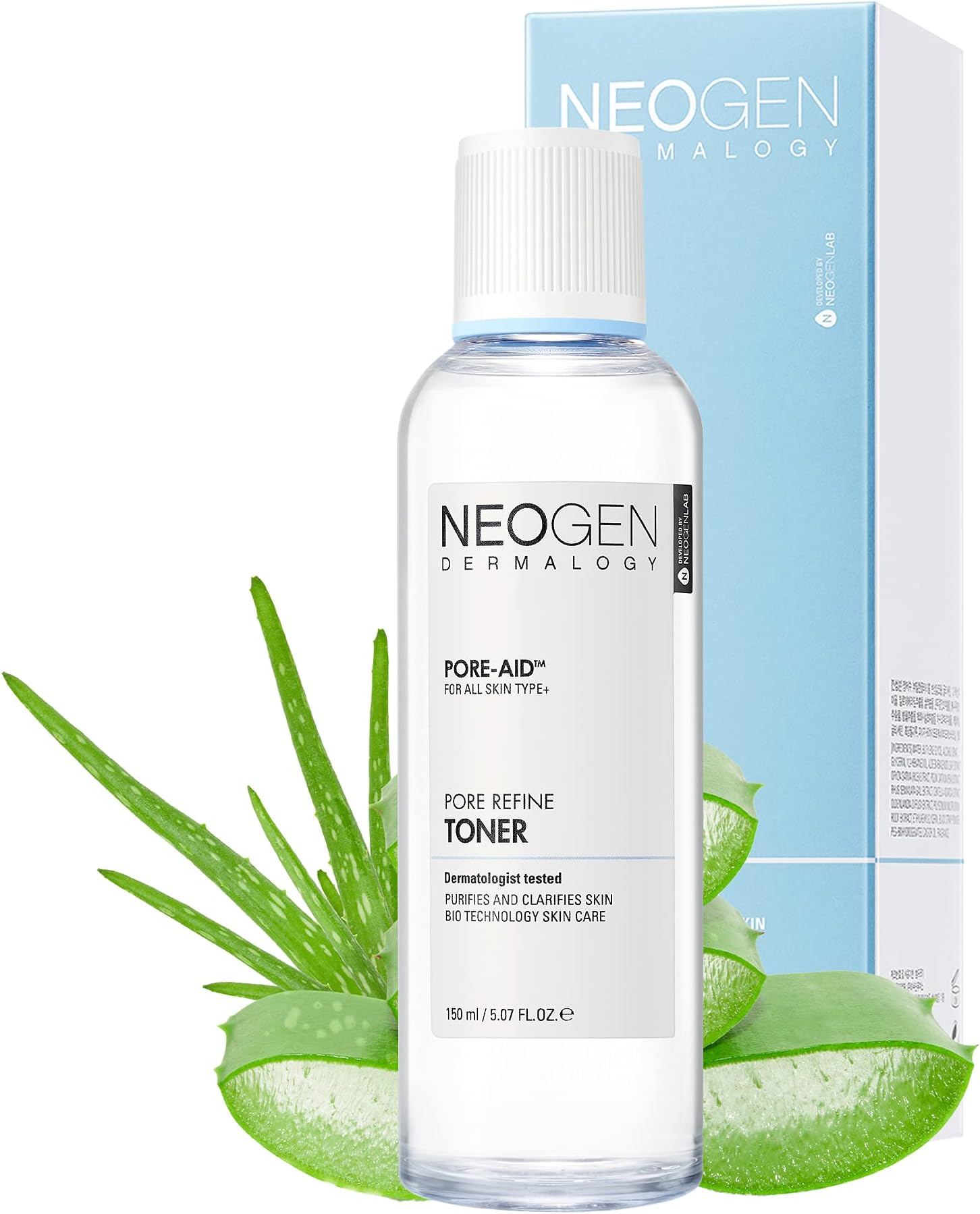 DERMALOGY by NEOGENLAB Pore Reducing Toner & Serum - Minimizes Large Pores and Helps Balance Oil & Moisture Levels (Pore Refine Line)