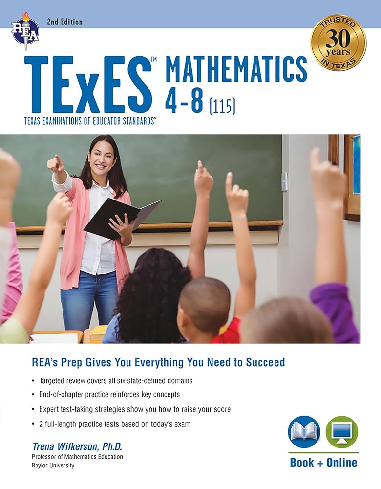 TExES Mathematics 4-8 (115) Study Guide 2025-2026 (TExES