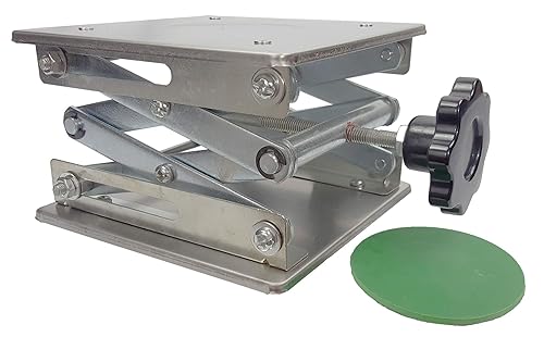 LBJK150 Jack de laboratorio, base cuadrada de 5.906 in