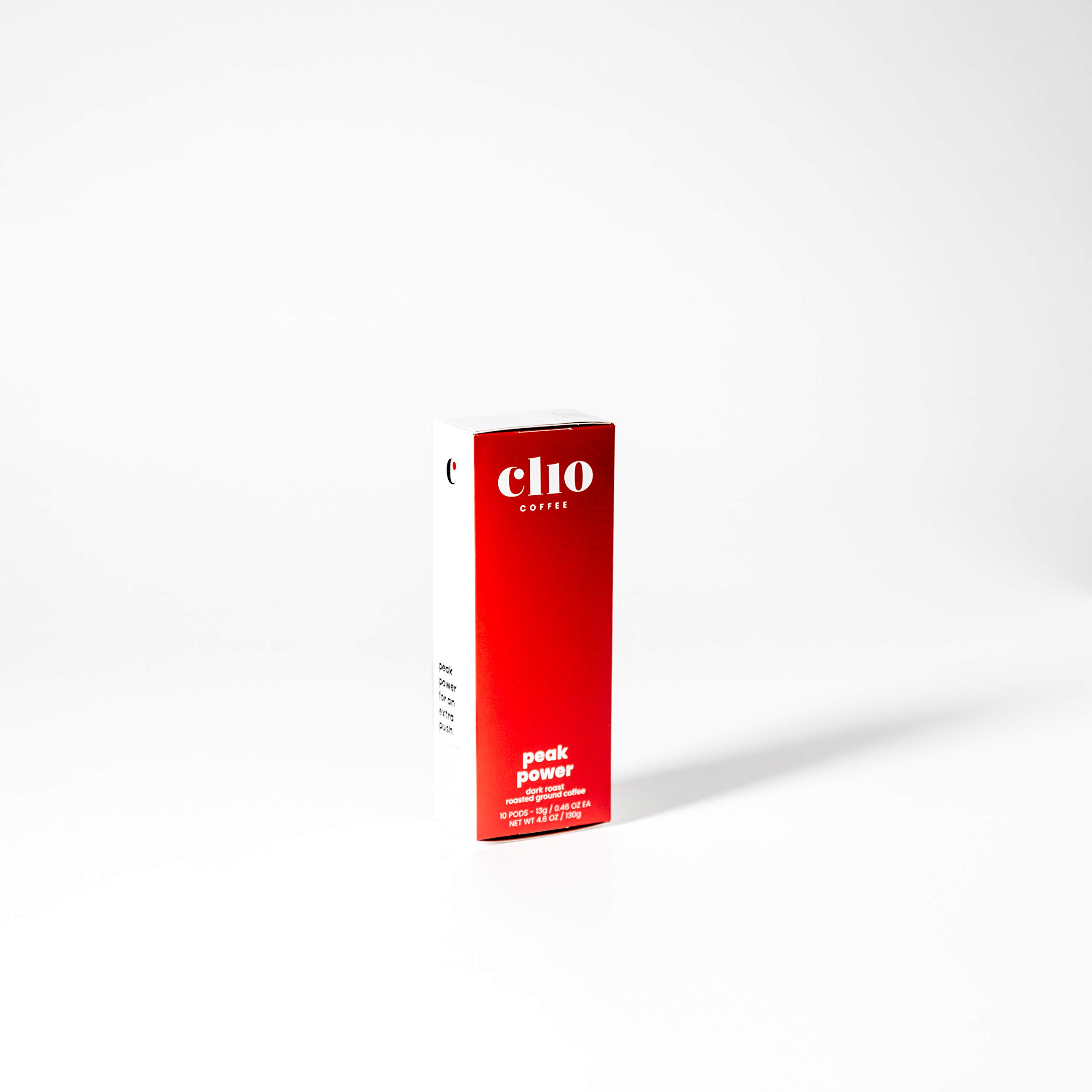 Clio 10-pack coffee pods Peak Power
