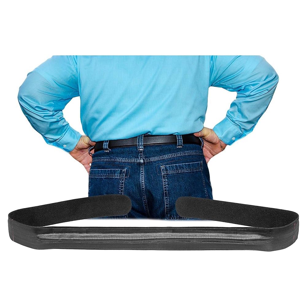 NoSaggs Hidden BELT Pant Suspender for Men - Hold Pants Up