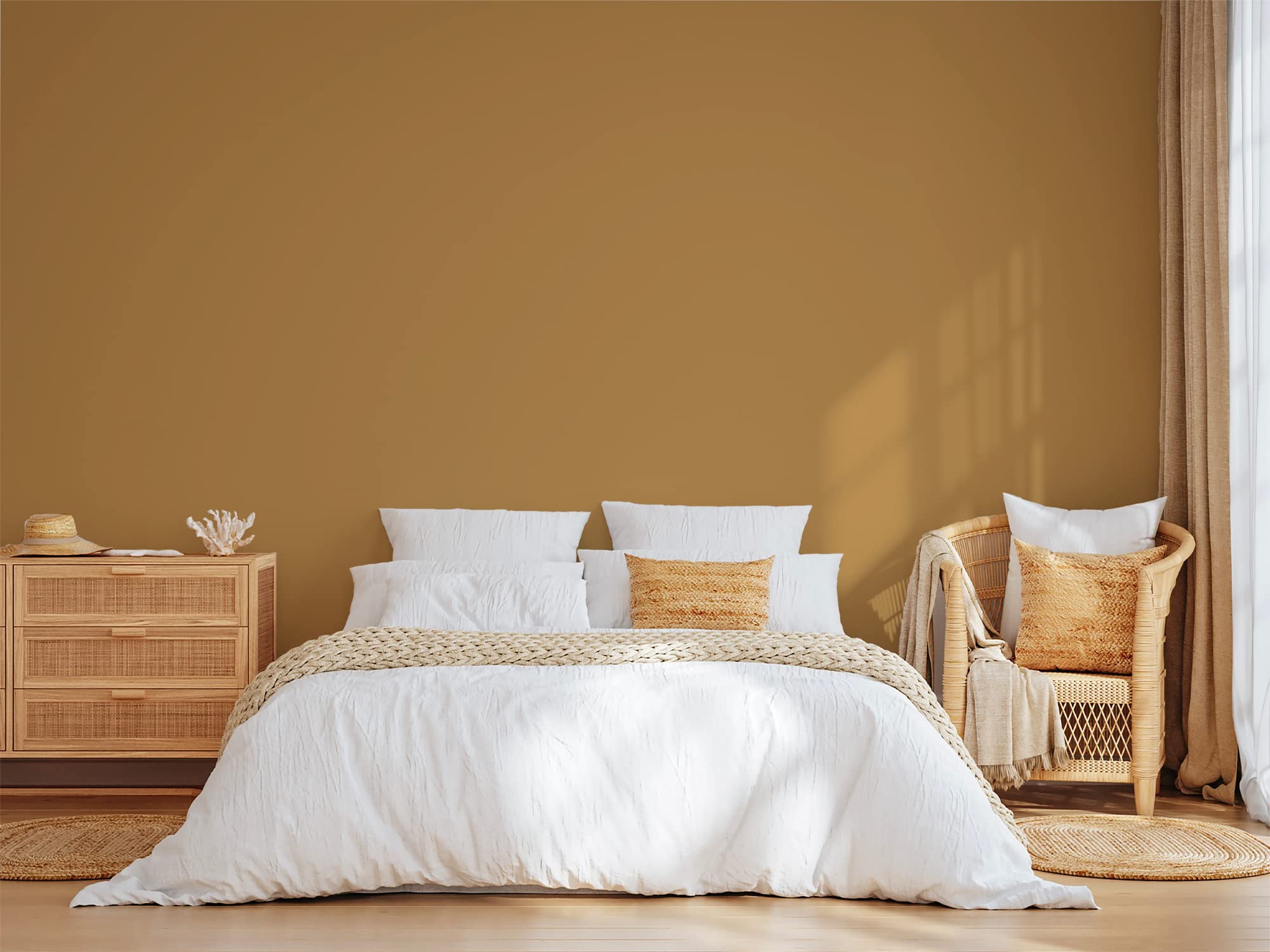 Aqua Déco - Pintura acrílica de aspecto satinado para pared, 34 colores, 750 ml, 7,5 m2