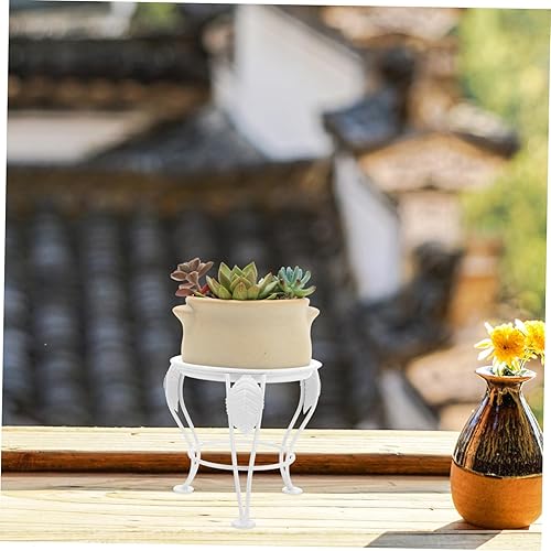 Miniatura 5 de DOITOOL Estante al aire libre para plantas, mini plantas suculentas, mini plantas de interior, plantas decorativas para plantas, base de planta,