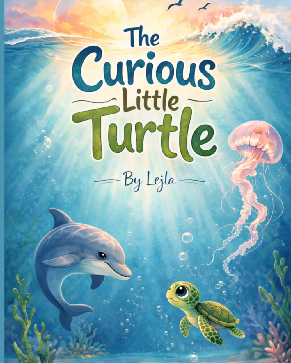 The Curious Little Turtle (Lejla kids book)