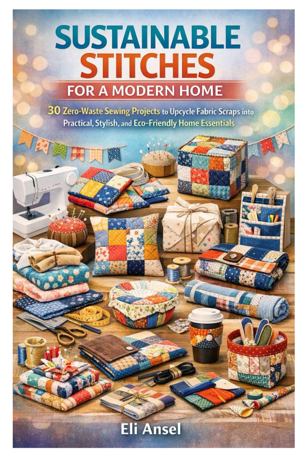 SUSTAINABLE STITCHES FOR A MODERN HOME: 30 Zero-Waste Sewing Projects to Upcycle Fabric Scraps into Practical, Stylish, and Eco-Friendly Home Essentials