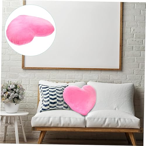 Miniatura 9 de Almohada de felpa con forma de corazón, almohada decorativa, almohada de corazón rojo, cojín de almohada de corazón rojo, juguetes para niña,