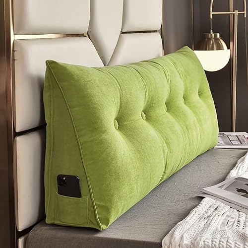 Miniatura 1 de Almohada de cuña triangular para cabecero grande, cojín de cabecero, soporte de posicionamiento de cabecero, almohada de respaldo de lectura para