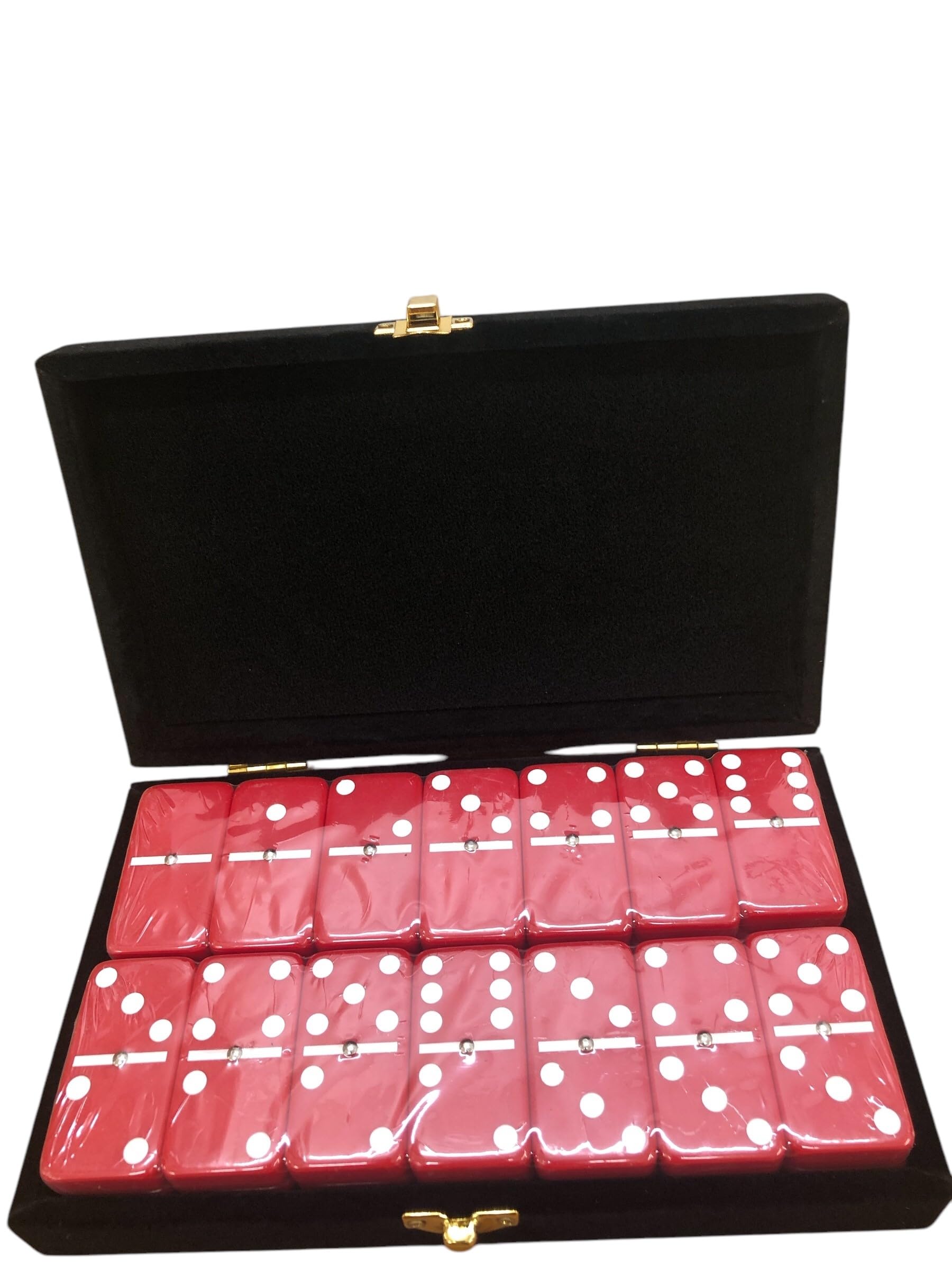 Amazon.com: Marion Domino Double 6 Red Jumbo Tournament