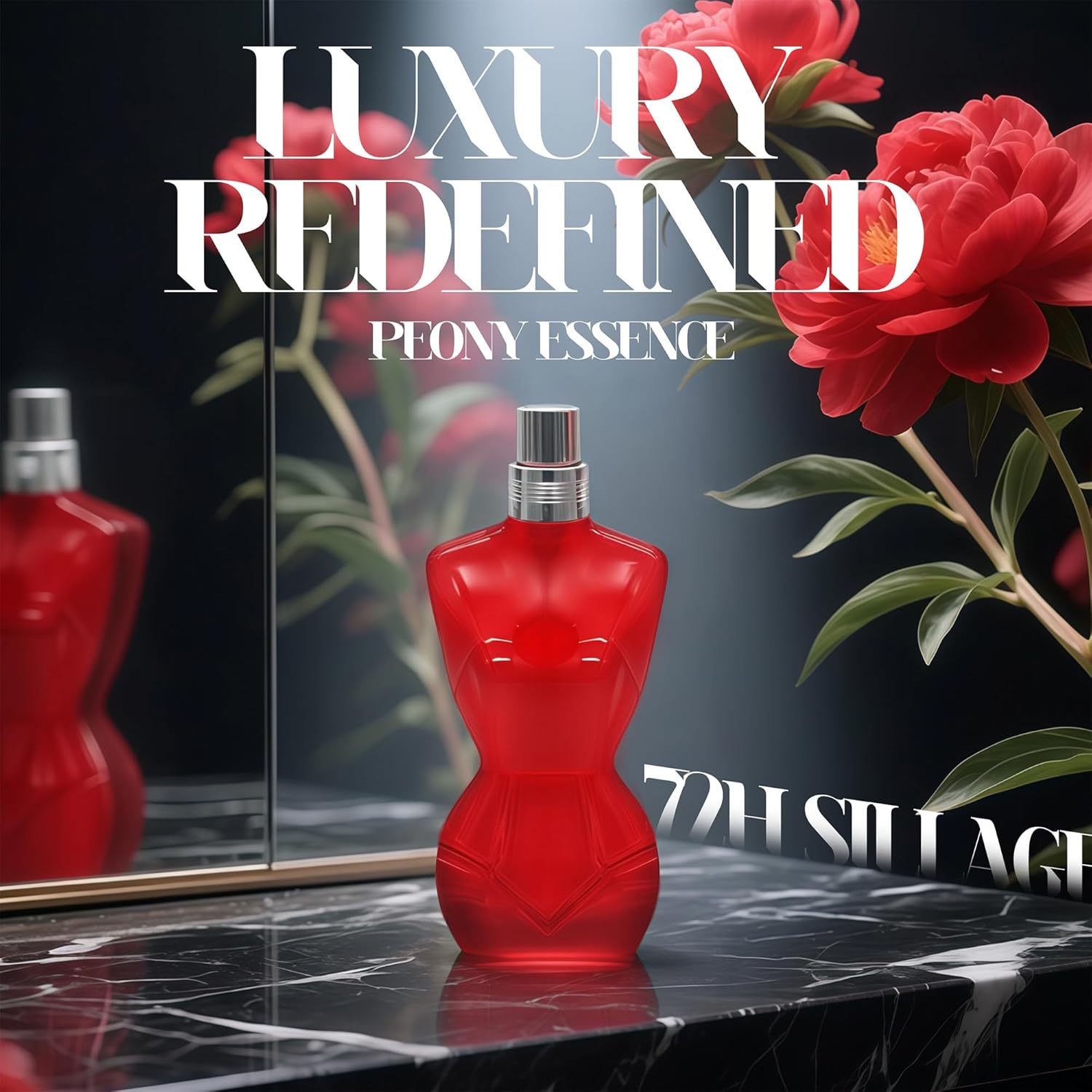 AFLUXE Women's Perfume Set - 2 Pack Eau de Parfum Spray 3.4 Oz Each | Floral Jasmine & Sweet Vanilla with Bergamot & Woody Notes | Long Lasting Original Scent Gift Set for Women (MilaWR&Romance)