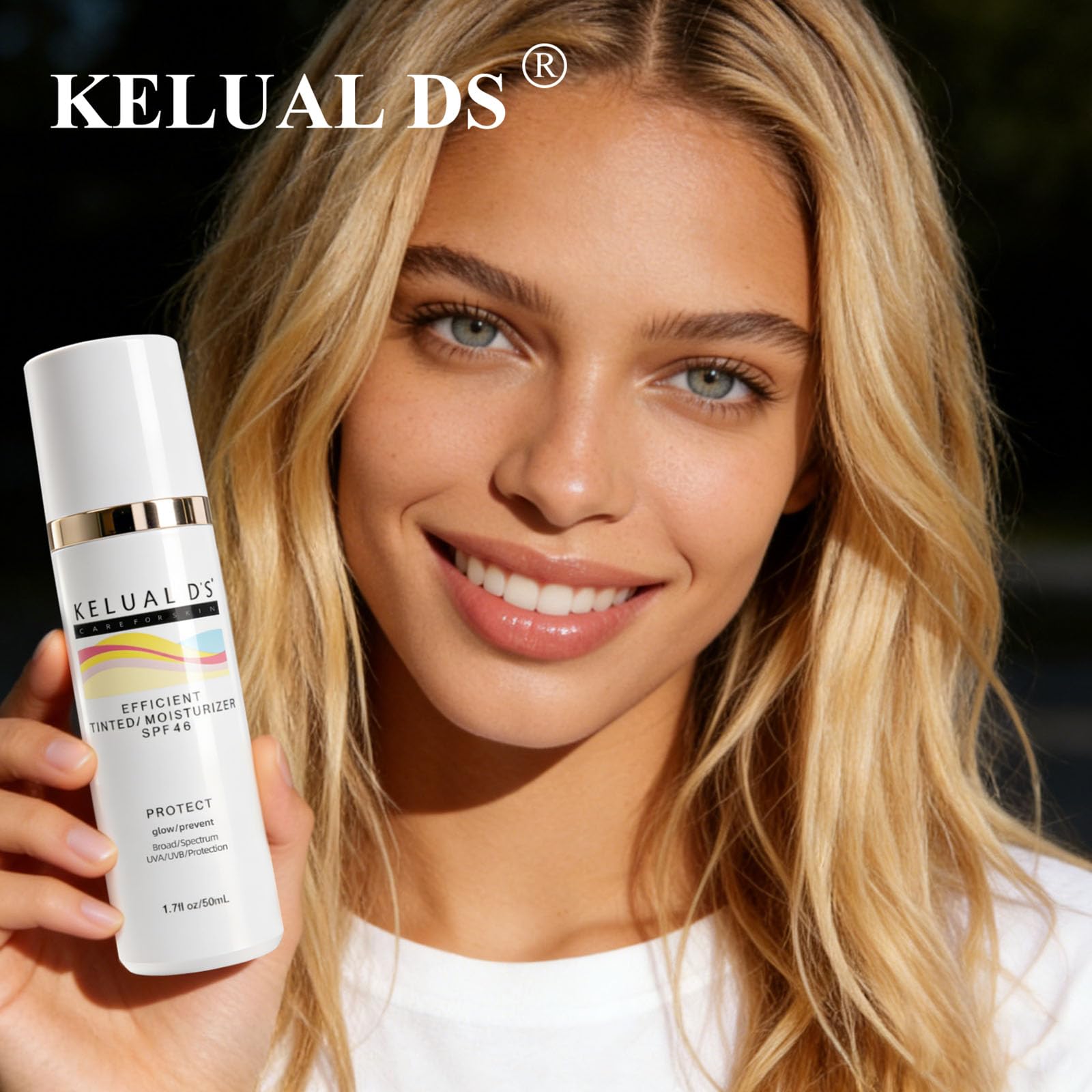 Anti-Aging Tinted Moisturizer SPF 46 - Hydrating Sunscreen -8