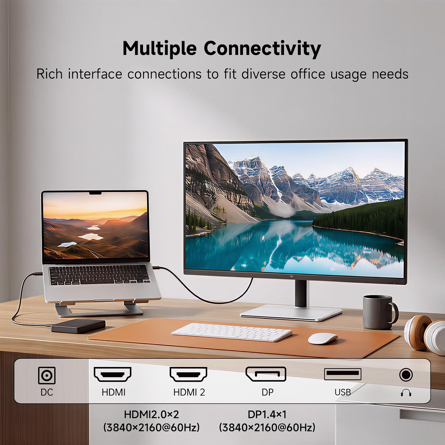 KTC 32 Inch 4K UHD White Computer Monitor, HDR VA Panel, H32U6 | 3840x2160 for Home Office, 3000:1 Contrast, 99% sRGB, Tilt/Height/Swivel/Pivot Adjustable, HDMI DisplayPort 7 71deiqjUo7L. AC SL1500