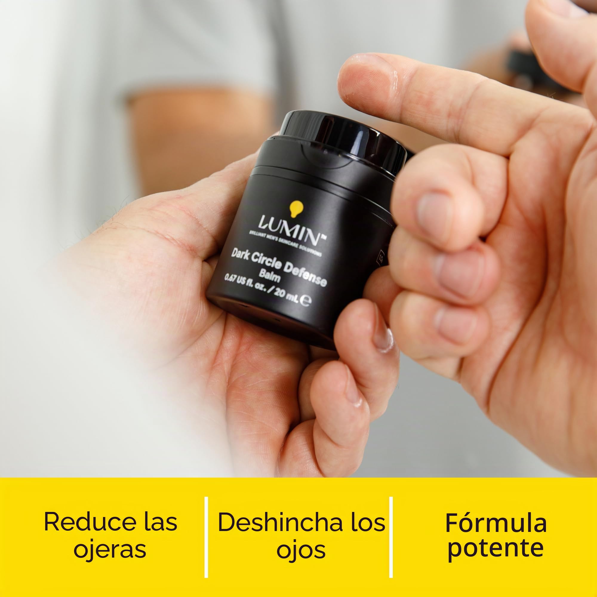 LUMIN - Dark Circle Defense - Crema debajo de los ojos para hombres 20 mL