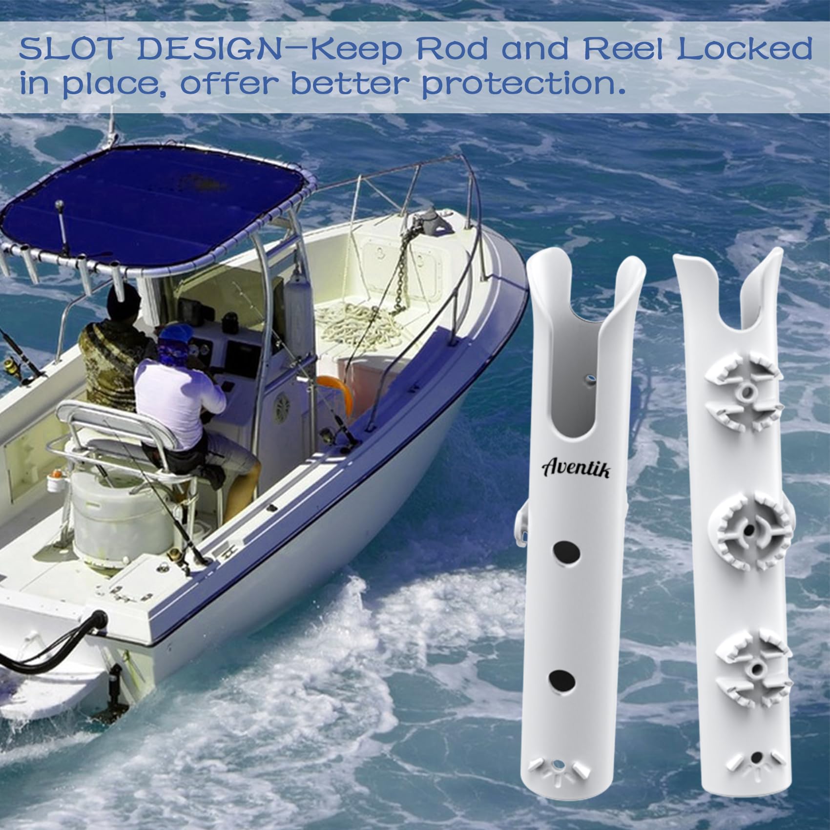 Aventik Fishing Rod Holders - Wall Mount & Boat Storage -5 Aventik Fishing Rod Holders - Wall Mount & Boat Storage -5