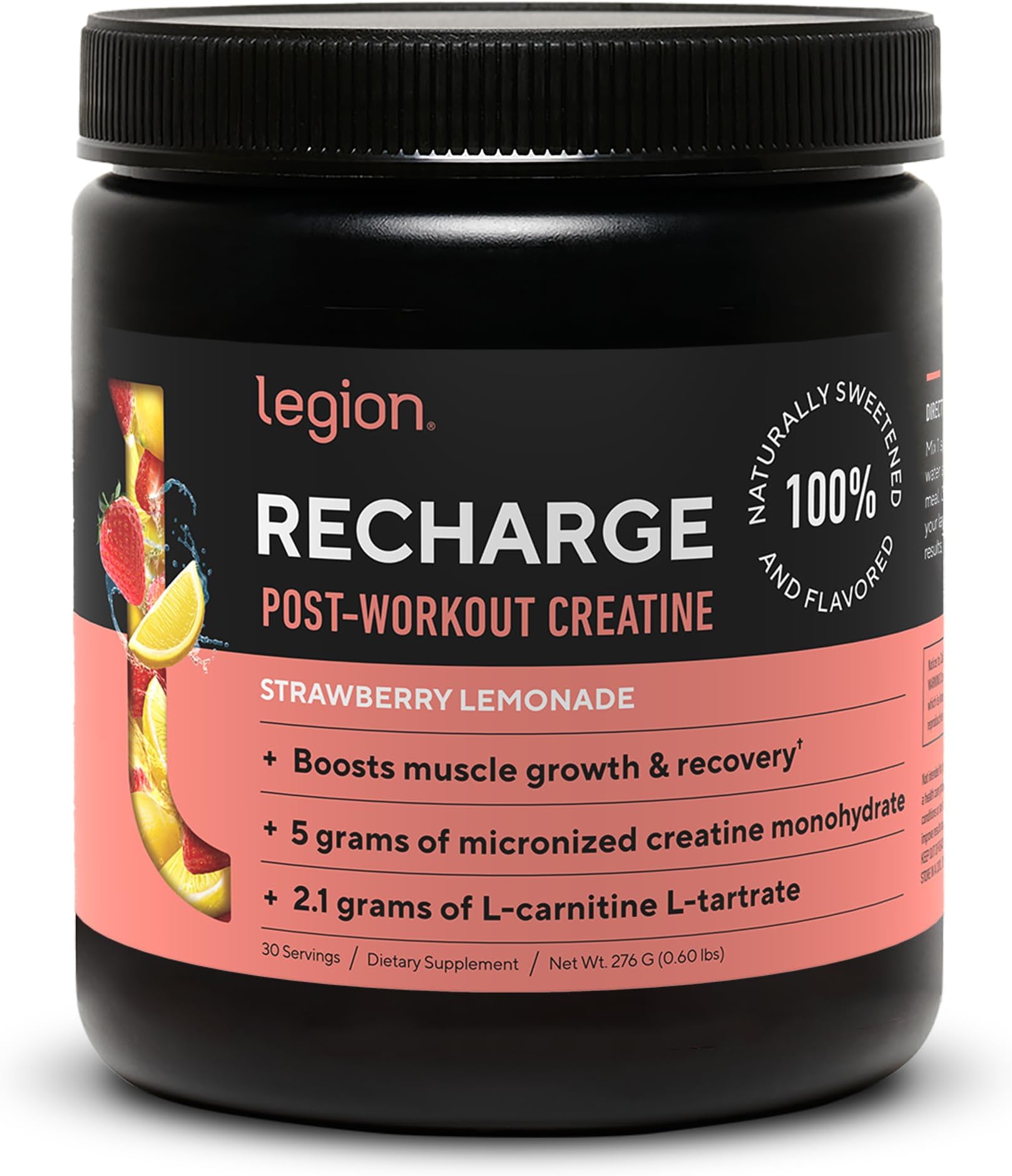 LEGION Pulse Pre Workout Supplement All Natural Nitric